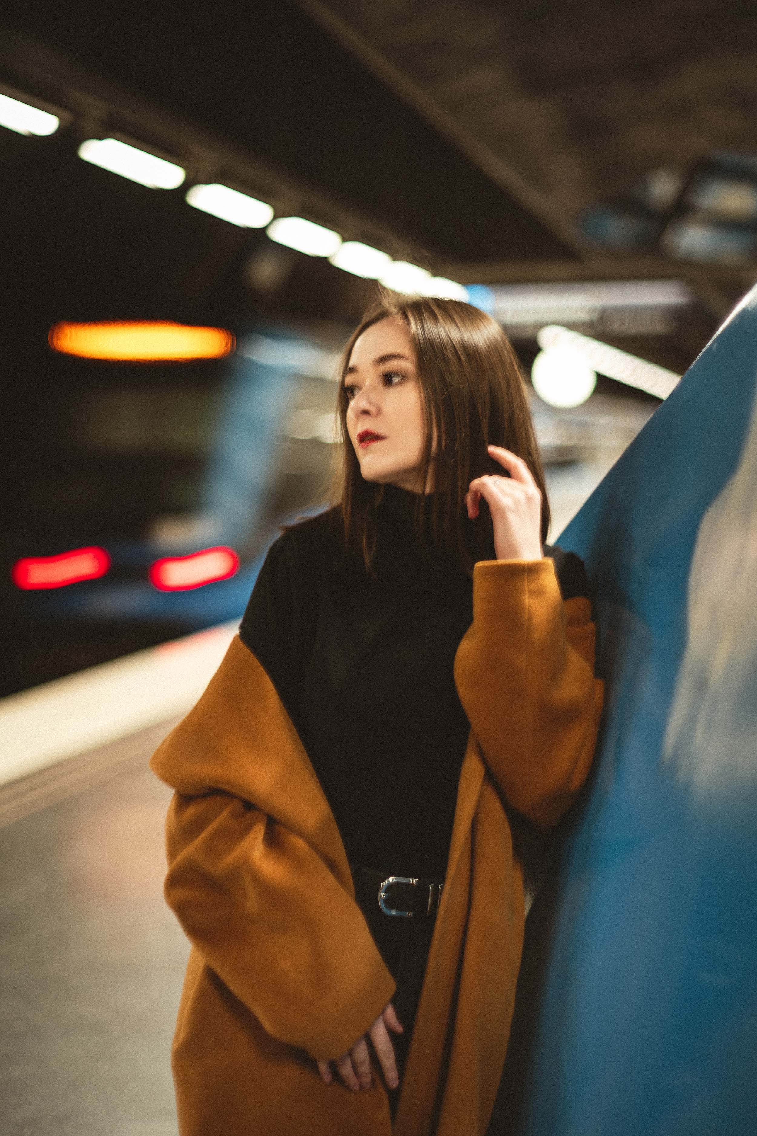 Artistic Portraits in Stockholm’s Subway: A Theater Coach at Solna Strand and Västra Skogen — photograph 9 of 17